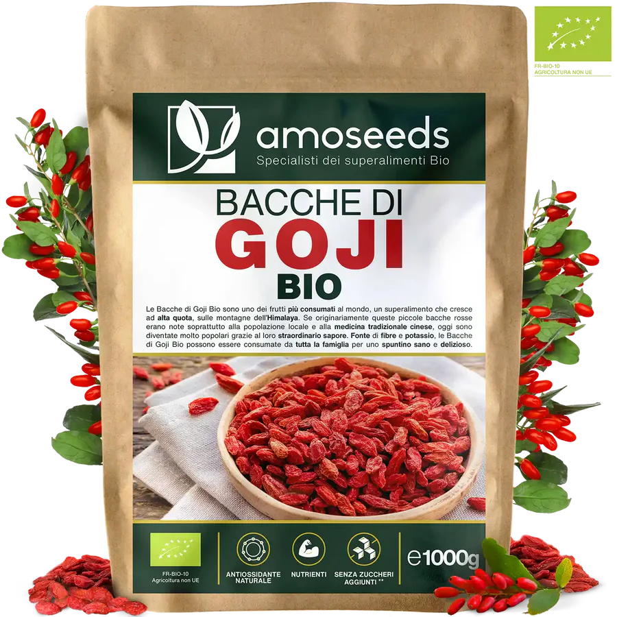 Bacche di Goji Bio 1KG - immagine 2
