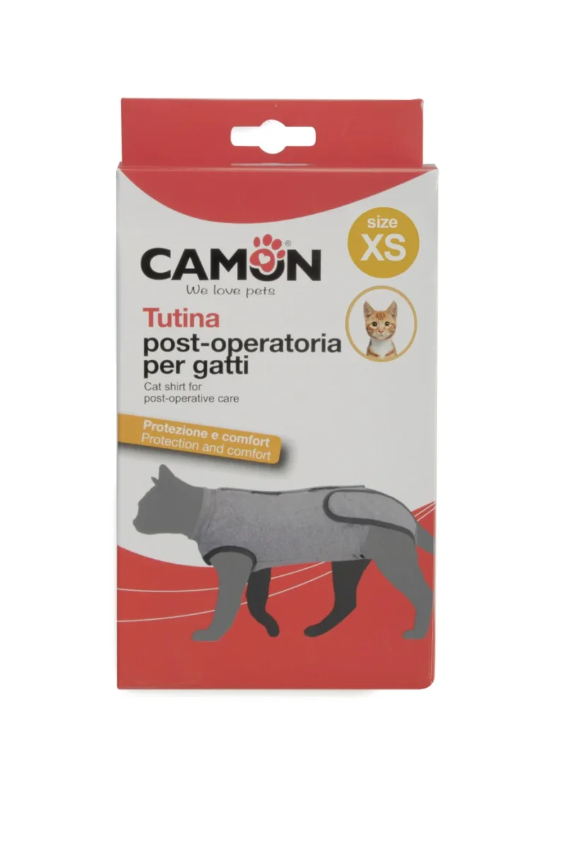 Camon Tutina Post Operatoria Gatto Taglia M-L 36–42 cm - immagine 2