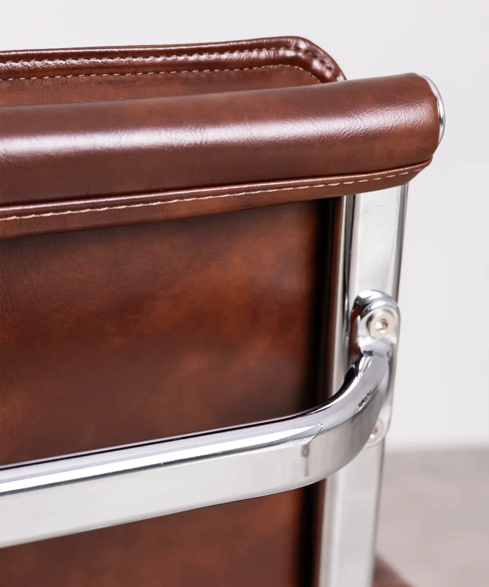 Silla de Oficina en Polipiel Low Base Dallas - immagine 6